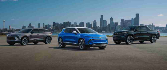 Електромобили Chevrolet - Наредени един до друг