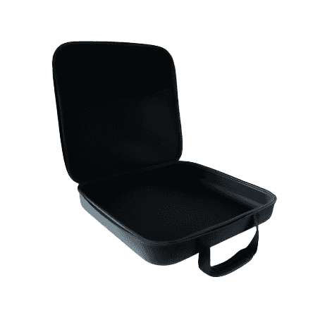 Чанта за зарядна станция отворена