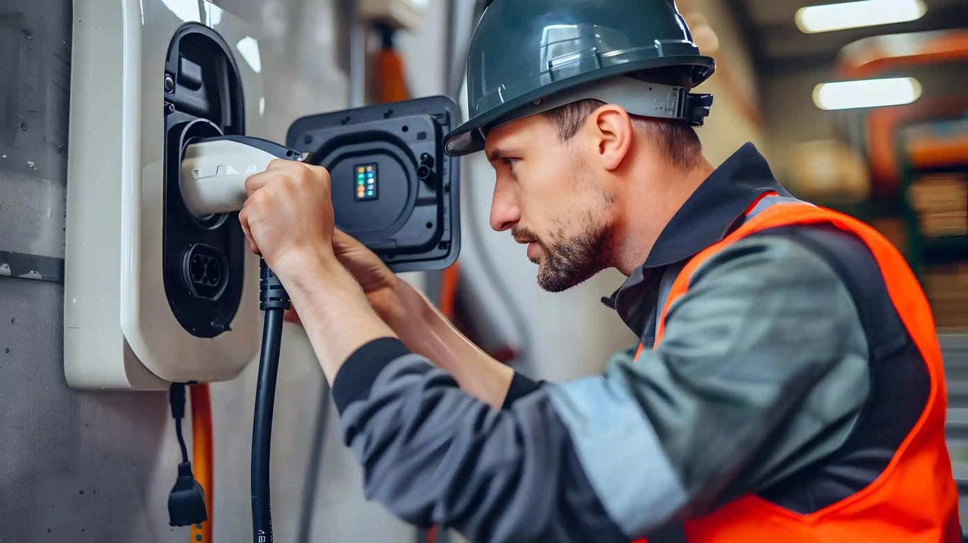 Техник закача зарядна станция - ELNexus