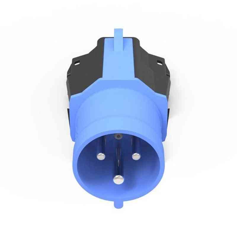 Монофазен адаптер 32A CEE3-32A отпред