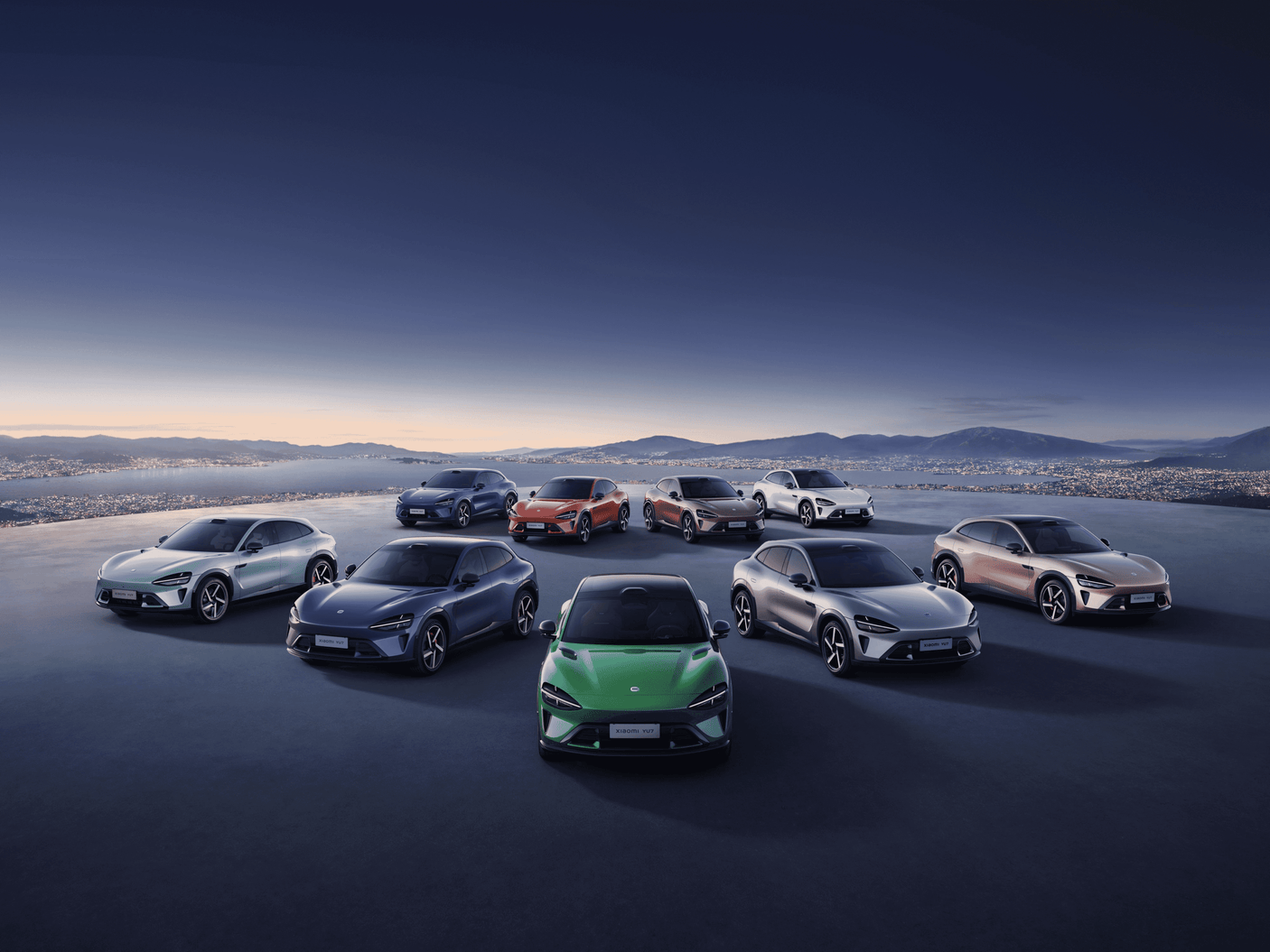 Флота на електромобили на Xiaomi