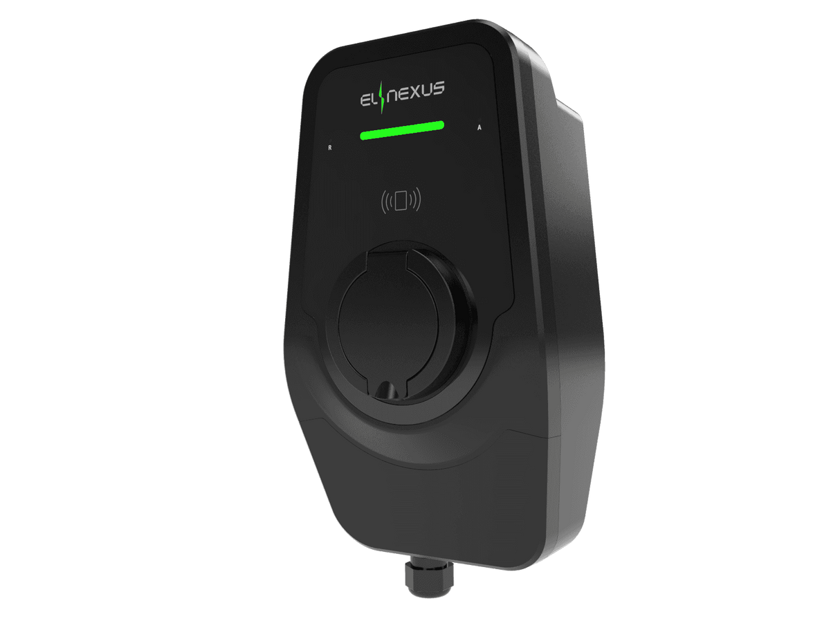 ЗАРЯДНА СТАНЦИЯ ELNexus с КОНТАКТ ТИП 2 интеграция за работа в платен режим на зареждане