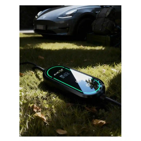 Водоустоичива преносима зарядна станция за електромобили