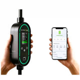 Мобилна зарядна станция ELNexus с управление чрез мобилно приложение за електромобили