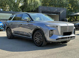 НОВ HongQi E-HS9 99kWh 2022 551 к.с. 450км. на зареждане, 13000 км. 6+1 места - от дясно