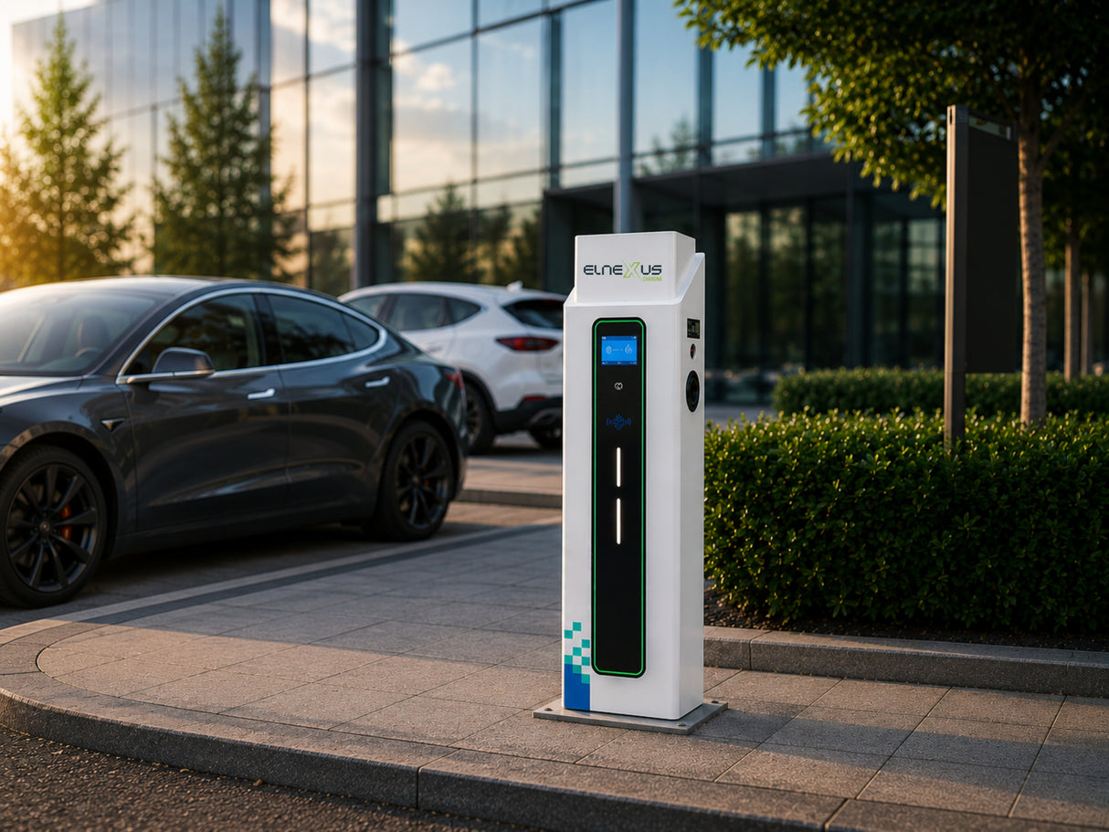 Зарядна станция за електромобили 2x22 kW – Двойна AC
