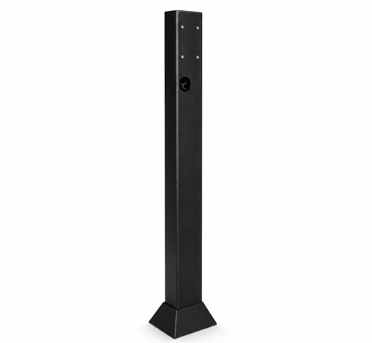 Electric vehicle charging station stand, floor-standing