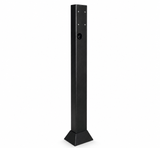 Electric vehicle charging station stand, floor-standing