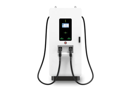зарядна станция ELNexus VoltPro 60, 80, 120, 140, 180, 240 kW на топ цена за 2 електрически автомобила, дисплей и wifi, плащане с карта
