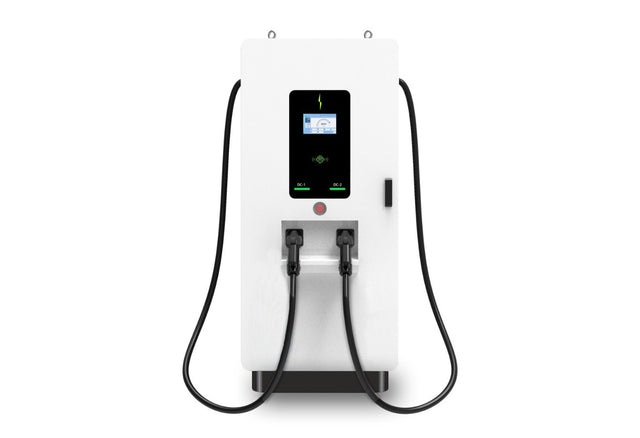 зарядна станция ELNexus VoltPro 60, 80, 120, 140, 180, 240 kW на топ цена за 2 електрически автомобила, дисплей и wifi, плащане с карта